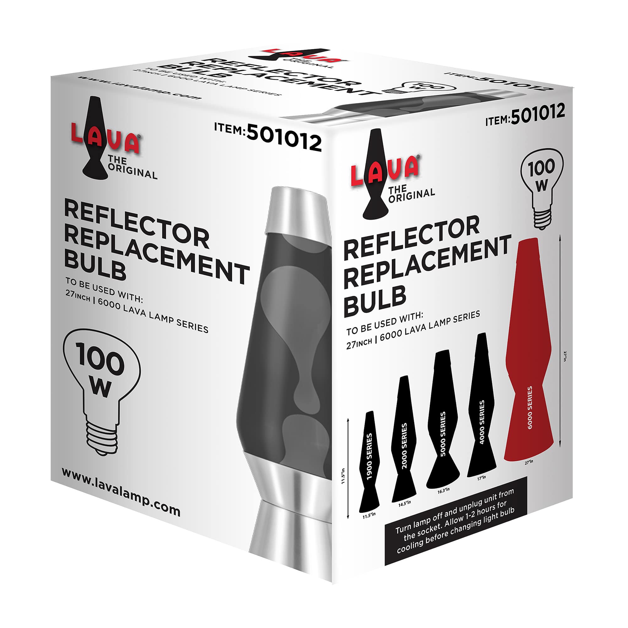 100W Lava Lamp Light Bulb